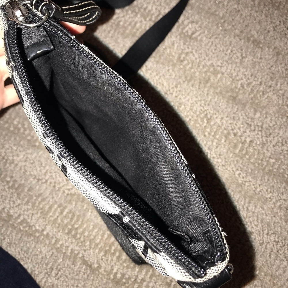 Coach Small Crossbody Black Purse - Picture 3 of 4